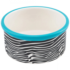 Миска для животных Major Zebra керамическая 695 мл