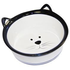 Миска для кошек Major Kitty средняя керамическая 14 см х 5 см 240 мл