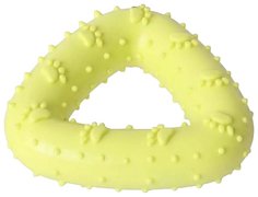 Игрушка для животных Keyprods Треугольник, желтый