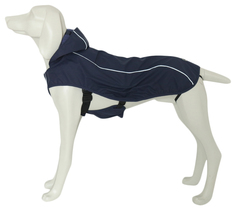 Попона для собак Triol Outdoor Navy со светоотражающей полосой L 35 см