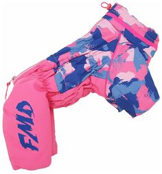 Комбинезон для собак FOR MY DOGS розовый для девочек, FW981-2021 F (14)