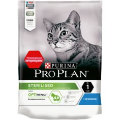 Сухой корм для кошек Pro Plan для стерилизованных, кролик, 1,5 кг
