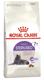 Сухой корм для кошек Royal Canin Sterilised 7+ для пожилых кошек и котов, 2 шт по 1,5 кг