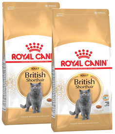 Сухой корм для кошек Royal Canin British Shorthair Adult, для британских, 2 шт по 2 кг