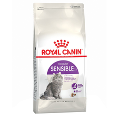 Сухой корм для кошек ROYAL CANIN SENSIBLE 33 при аллергии, 2шт по 4кг
