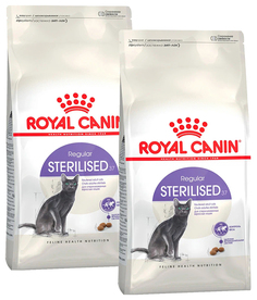 Сухой корм для кошек и котов Royal Canin Sterilised 37, 12 шт по 0,4 кг