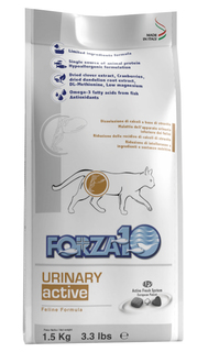 Сухой корм для кошек Forza10 Urinary Active, 2 шт по 1,5 кг