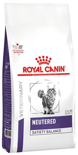 Сухой корм для кошек Royal Canin Neutered Satiety Balance, 2 шт по 8 кг