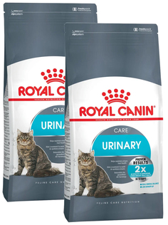 Сухой корм для кошек Royal Canin Urinary при мочекаменной болезни, 2 шт по 4 кг