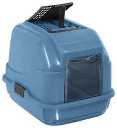 Био-туалет для кошек Imac Easy Cat 2ND Life 50х40х40 см синий