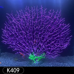 Коралл для аквариума Горгонария 30х25 см цвет K409 No Brand