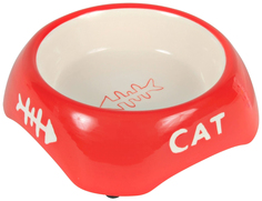 Миска для кошек Major Cat керамика красная 150 мл