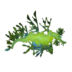 Фигурка Морской конек силиконовый SEA DRAGON No Brand