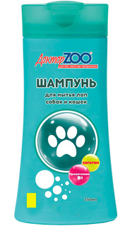 Шампунь Доктор Zoo для мытья лап собак и кошек с провитамином B5, 250 мл