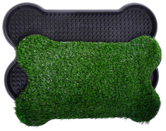 Коврик под туалетный лоток для кошек PetZoom в форме косточки Pet Potty Bone Shape