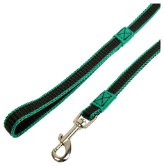 Поводок для собак Saival Premium Цветной край, 1,5 см x 2 м, зеленые края