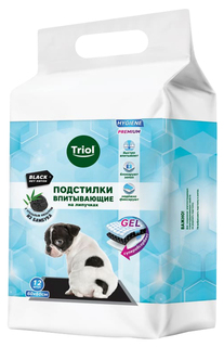 Пеленки для домашних животных Triol Hygiene, 60х60 см, 12 шт