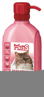 Шампунь-кондиционер для кошек Ms.Kiss Роскошная львица, зеленый чай, 200 мл