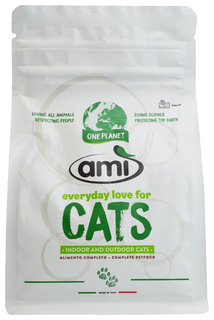 Сухой корм для кошек AMI гипоалергенный, холистик, веганский, 300 г