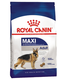 Сухой корм для собак ROYAL CANIN Maxi Adult крупных пород мясо и рис 3 кг