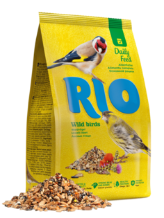 Сухой корм для лесных певчих птиц RIO, основной рацион, 10шт по 500г