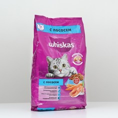Сухой корм для кошек Whiskas , лосось, 1,9 кг