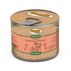 Влажный корм для кошек Organic Сhoice телятина с ягодами - 240 г х 12 шт