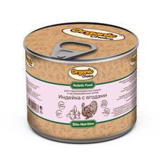 Влажный корм для стерилизованных кошек Organic Сhoice индейка с ягодами - 240 г х 12 шт