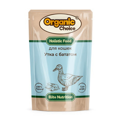 Влажный корм для кошек Organic Сhoice с уткой и бататом в соусе - 85 г х 14 шт