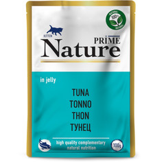 Влажный корм для котят PRIME NATURE с тунцом, в желе - 100 г x 24 шт P.R.I.M.E.