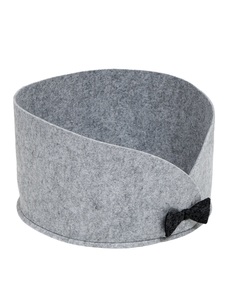 Лежанка "Бантик" для животных, войлок, 38х38х22 см No Brand