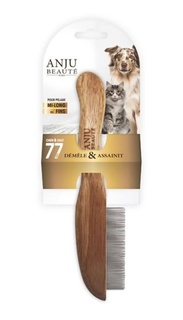 Расческа Anju Beaute коричневая S
