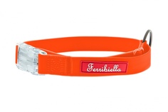 Силиконовый ошейник Ferribiella оранжевый 1,5х20-30см