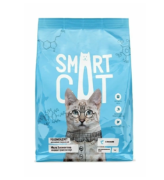 Сухой корм для кошек Smart Cat для стерилизованных лосось 5 кг