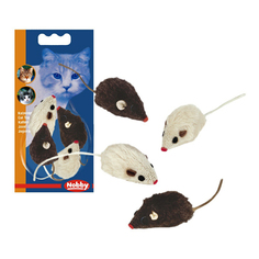 Фигурка для кошек Nobby Мышка с погремушкой