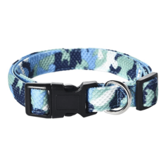 Ошейник для собак Foxie Camo голубой, S