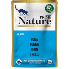 Влажный корм для взрослых кошек PRIME NATURE с тунцом, в желе - 100 г x 24 шт P.R.I.M.E.
