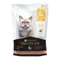 Сухой корм PRO PLAN Nature Element для кошек, для кожи и шерсти, лосось/масло льна, 200 гр No Brand