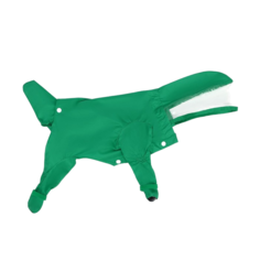 Комбинезон для собак Sima Land демисезонный с чехлами на лапы зеленый 2XL