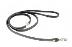 Поводок Зоотехнология-м 00709 кожаный, одинарный, 140 см