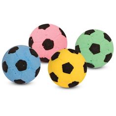 Игрушка Triol для кошек, Мяч футбольный, 22131001, диаметр 40 мм