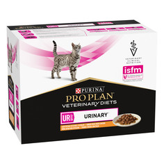 Влажный корм для кошек Purina Pro Plan Veterinary Diets с курицей, 10 шт по 85 г