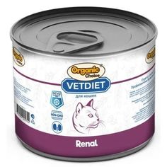 Влажный корм для кошек Organic Сhoice VET Renal, профилактика болезней почек, 240 г