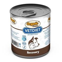 Влажный корм для собак и кошек Organic Сhoice VET Recovery, восстановительная диета, 340 г
