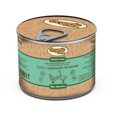Влажный корм для кошек Organic Сhoice, для стерилизованных, гусь с куриной печенью, 240г