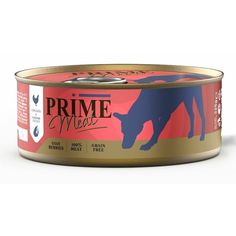 Влажный корм для собак PRIME MEAT, курица с креветкой, 325 г P.R.I.M.E.