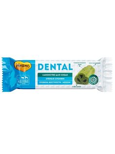 Лакомство для собак Мнямс Dental Зубные спонжи с эвкалиптом, 40 шт по 25 г