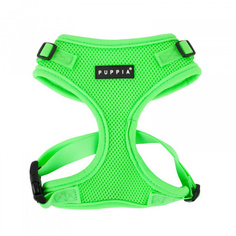 Шлейка для собак Puppia Neon Soft S, полиэстер, салатовый