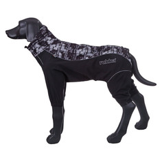 Комбинезон для собак Rukka Windmaster Ветро и водонепроницаемый, черный, длина спины 68см