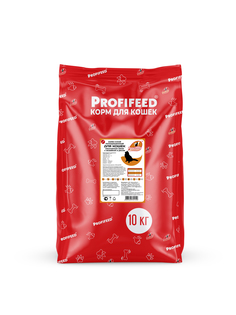 Сухой корм для кошек Profifeed Изысканное меню, 10кг